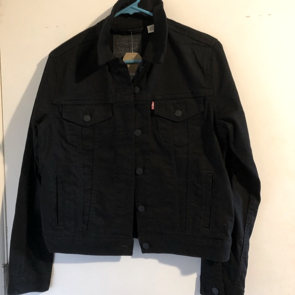 NWT Levi Black Original Trucker Jacket